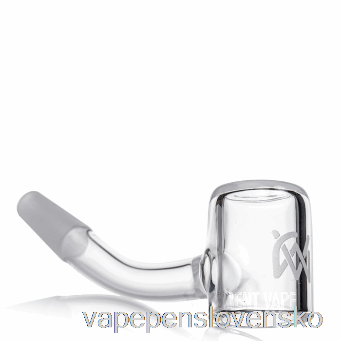 Mj Arzenál 10mm Prémiový Quartz 45o Vedro Banger Strieborný - Polovičný Zvar Vape Shop Bratislava